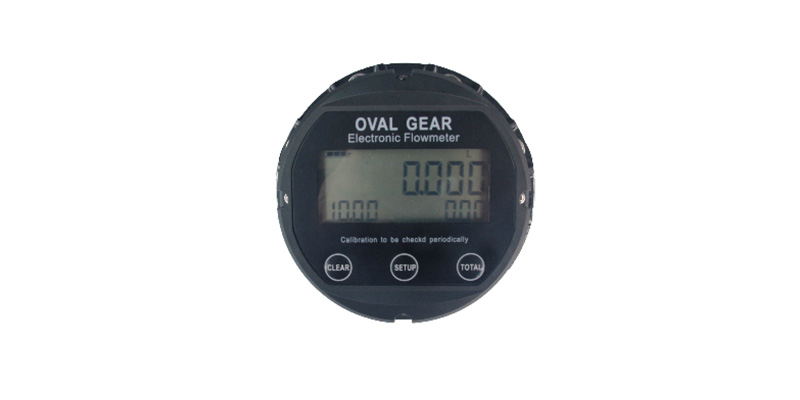 Digital electronic oval gear flow meter  (4)