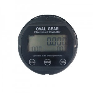 Digital electronic oval gear flow meter (1 inch, 1.5 inch, 2inch)